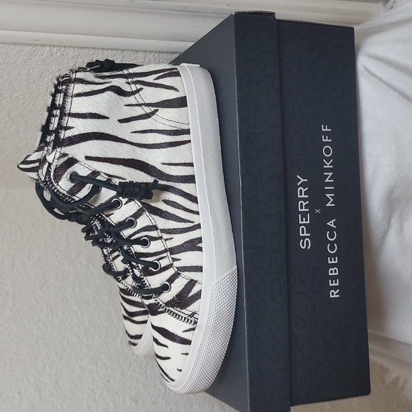 Sperry x Rebecca Minkoff High Top Sneakers - Picture 2 of 12